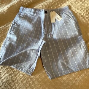 Janie and Jack new with tags boys size 16 cotton linen blend shorts